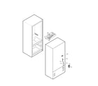 LG LFC23760SB/03 water and ice maker parts diagram