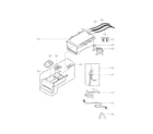 Kenmore 79641182310 dispenser parts diagram