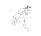 Kenmore 79641282310 dispenser parts diagram