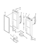 Refrigerator door parts