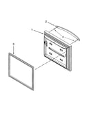 Freezer door parts