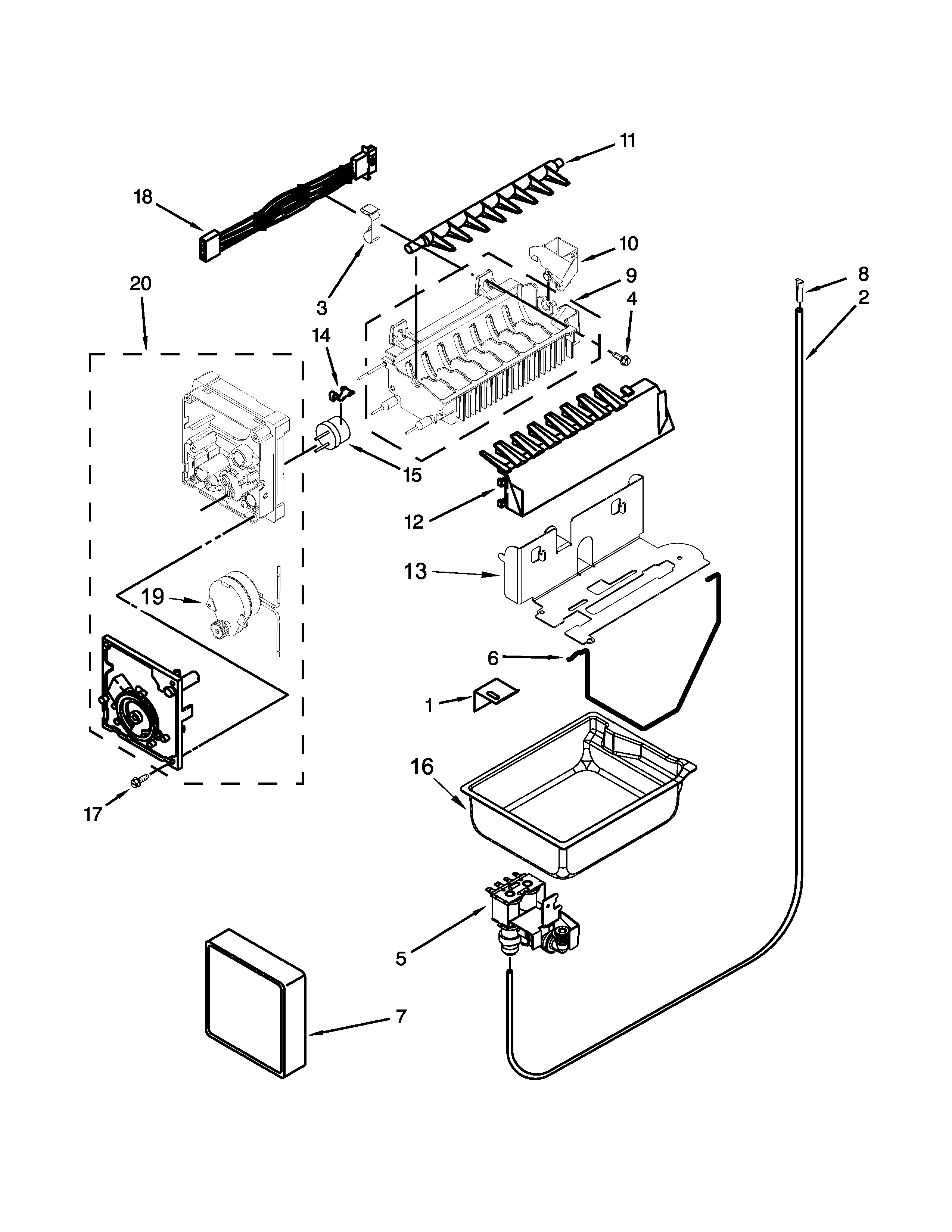 ICEMAKER PARTS