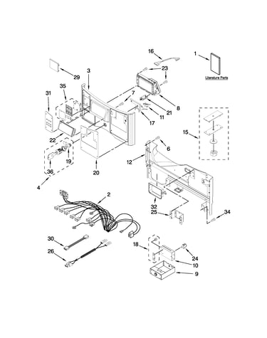 Control panel parts