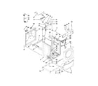 Whirlpool CET8000AQ0 washer cabinet parts diagram