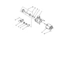 Kenmore 665744120 pump and motor parts diagram