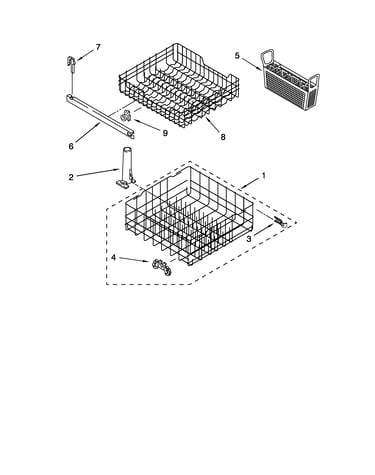 Dishrack parts