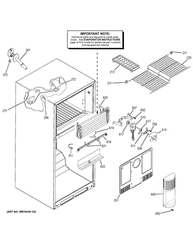 Freezer section