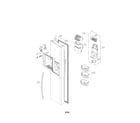 LG LSXS26466S/00 freezer door parts diagram