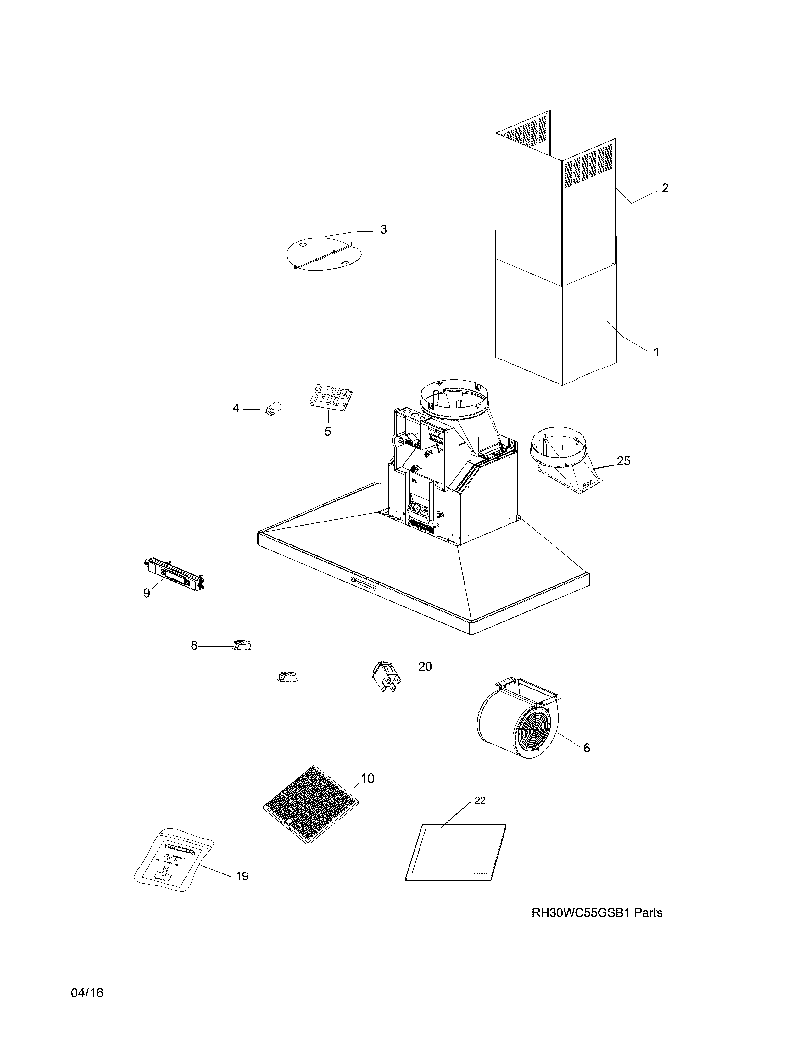 Recommended spare parts