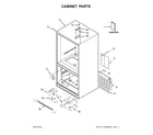 Maytag MBR1957FEZ00 cabinet parts diagram