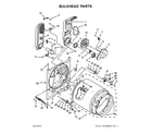 Maytag 7MMGDC300DW3 bulkhead parts diagram