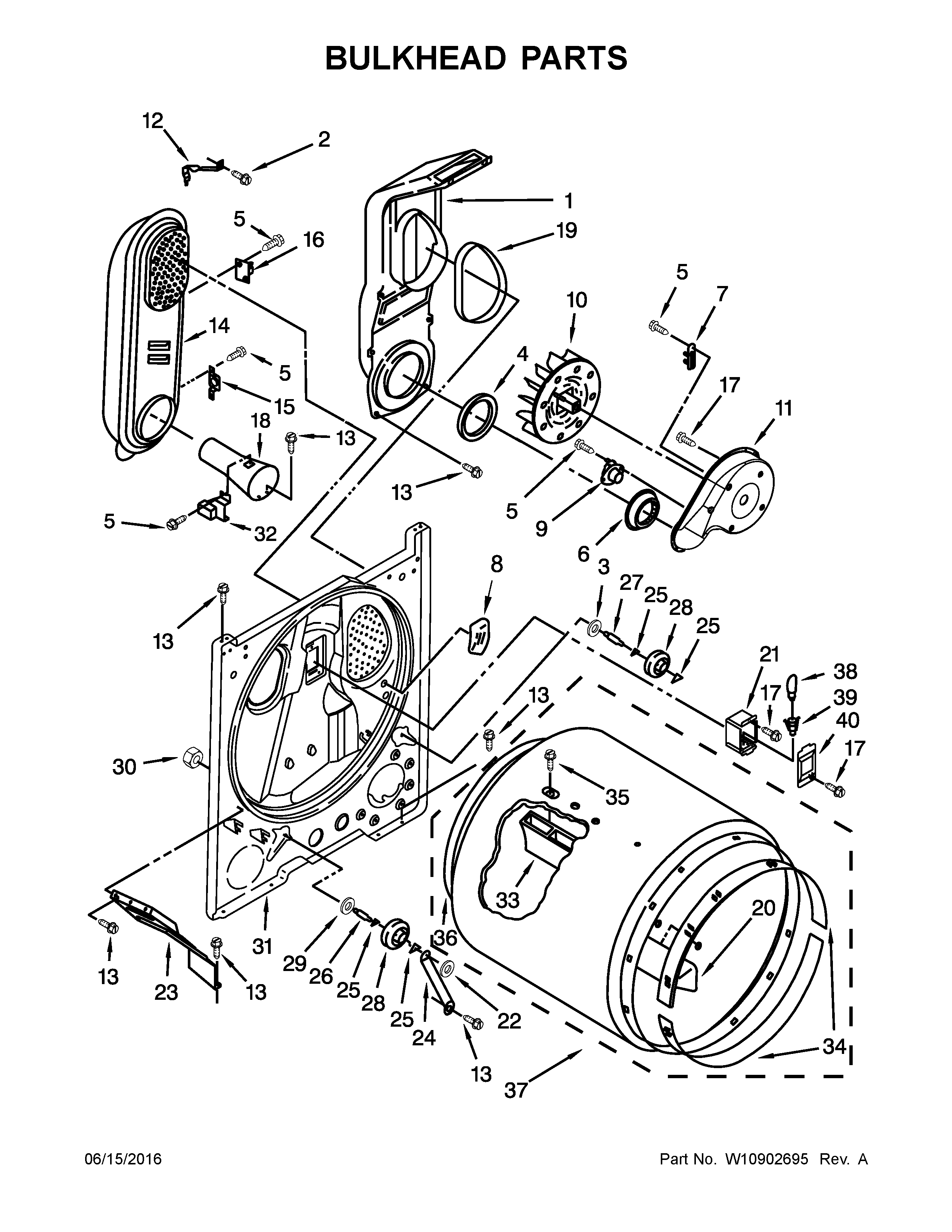 Bulkhead parts