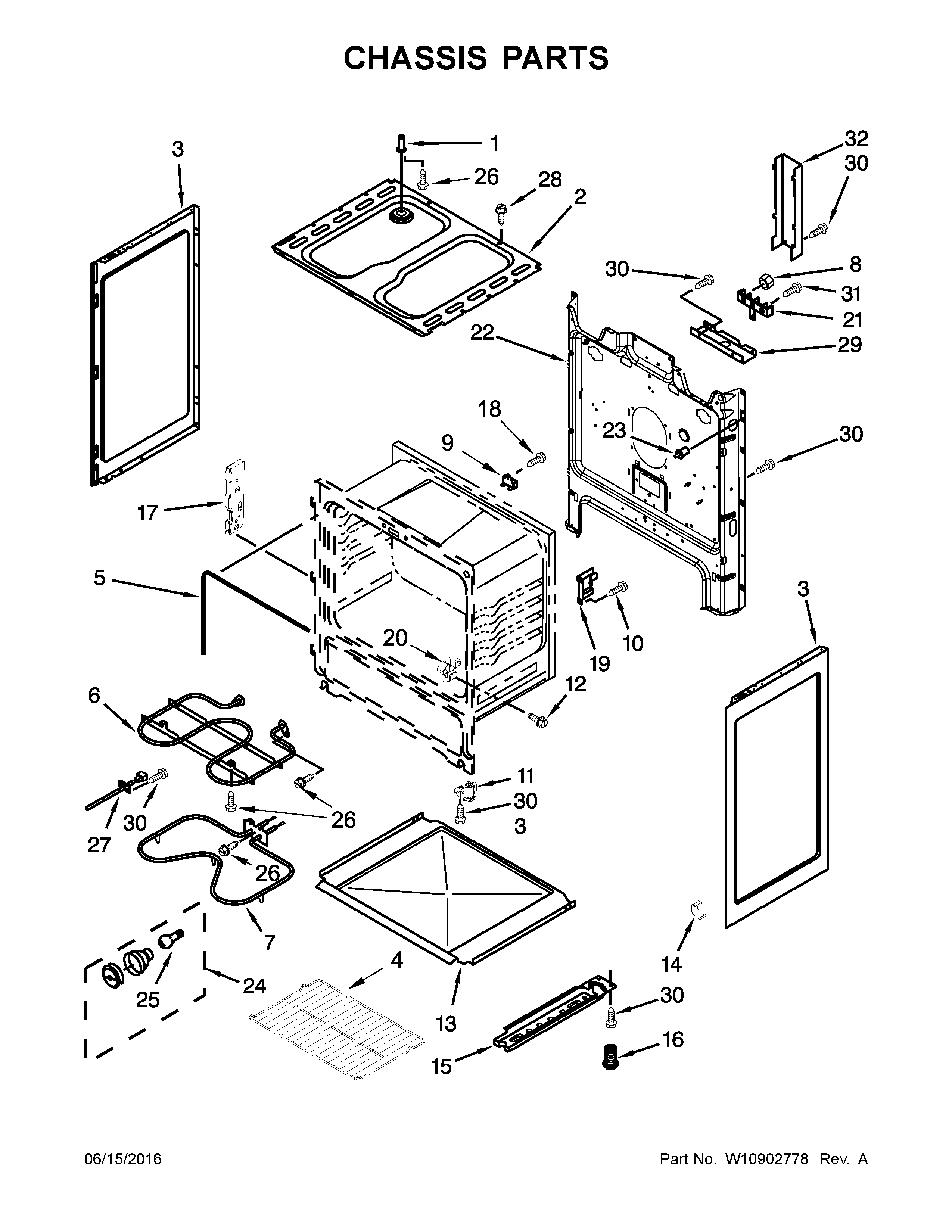 Chassis parts