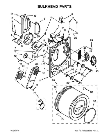 Bulkhead parts