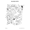 Whirlpool WED92HEFW0 bulkhead parts diagram