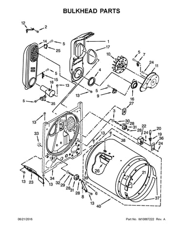 Bulkhead parts