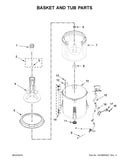 Basket and tub parts