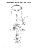 Gearcase, motor and pump parts