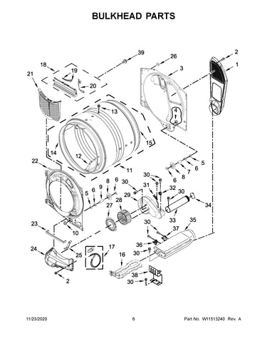 Bulkhead parts
