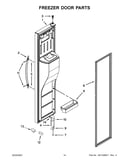 Freezer door parts