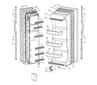 GE MSG20GABBWW doors diagram