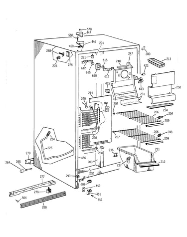 Freezer section