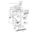 GE MSK30DHBCAA fresh food section diagram