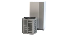 Heating cooling combined units logo