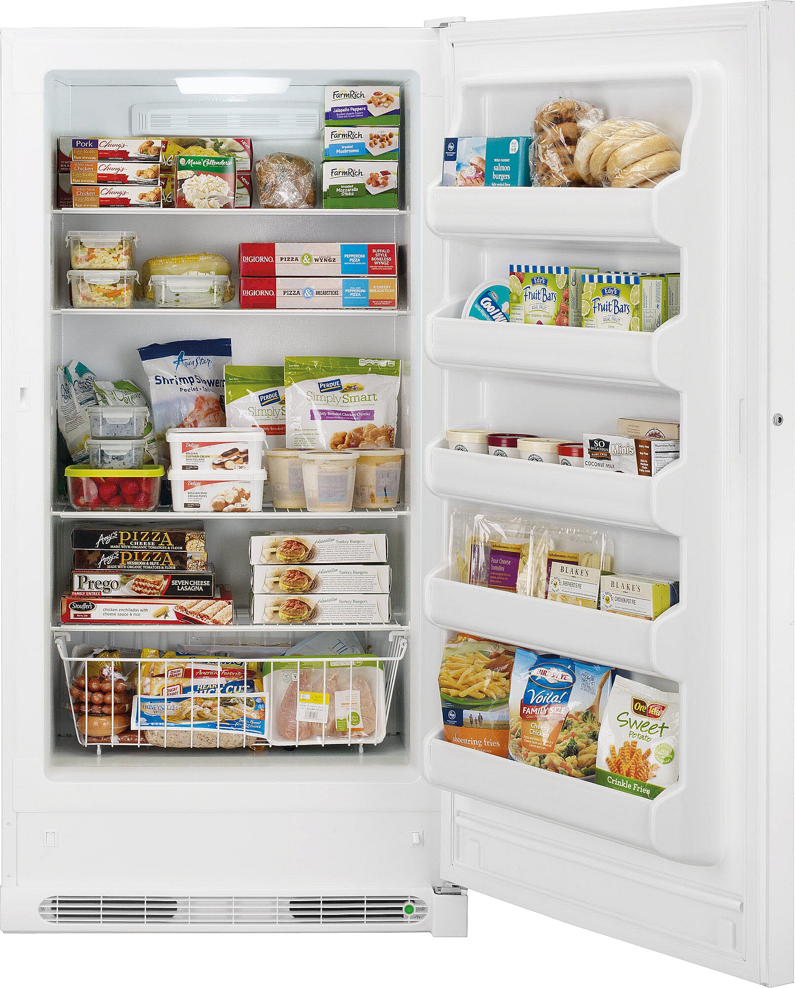 upright freezer