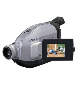 Compact VHS-C Camcorder