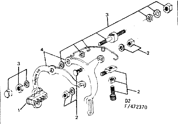 bicycle brake caliper parts