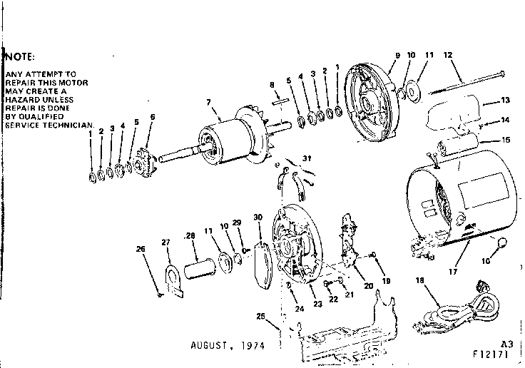 Capacitor Start Motor Wiring Diagram Craftsman - Wiring Diagram Schemas