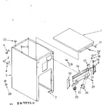 Kenmore 62284199920 trash compactor parts | Sears PartsDirect