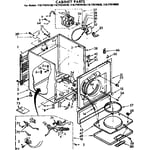 Sears 11077974130 Dryer Parts 