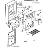 Kenmore 106724234 upright freezer parts | Sears PartsDirect