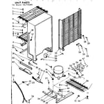 Kenmore 106726400 upright freezer parts | Sears PartsDirect