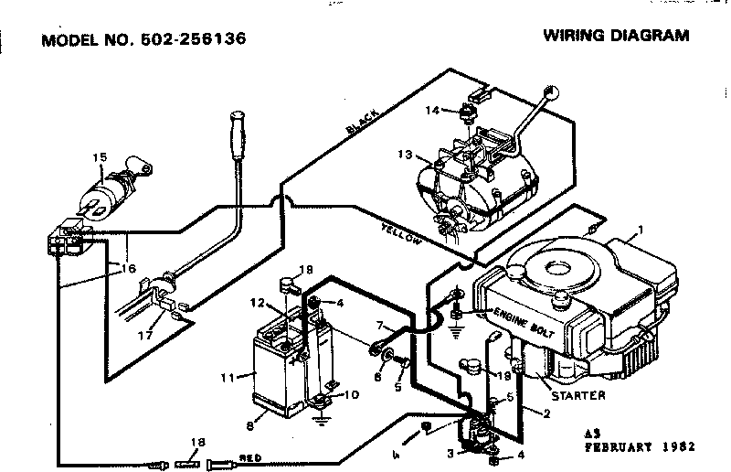 Solenoid Wiring Diagram Lawn Tractor from c.searspartsdirect.com