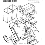 Craftsman 502269311 grass catcher attachment parts | Sears PartsDirect