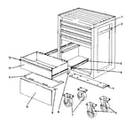 Craftsman 706650651 tool cabinet parts Sears PartsDirect