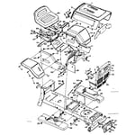 Craftsman 502257043 front-engine lawn tractor parts | Sears PartsDirect