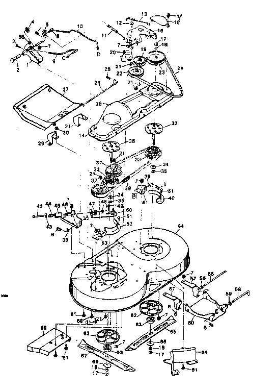Craftsman Lawn Mower Pulley Diagram General Wiring Diagram