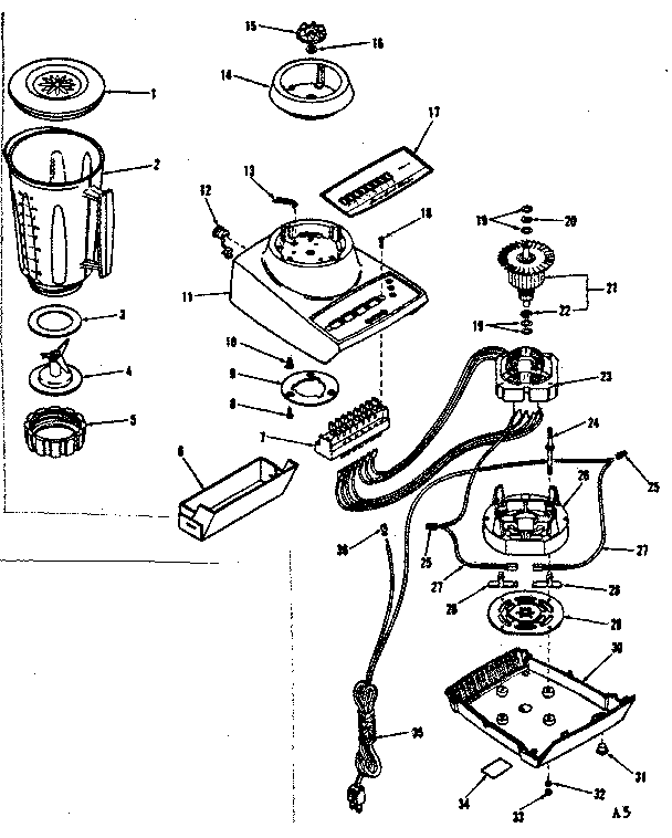 parts of a ninja blender