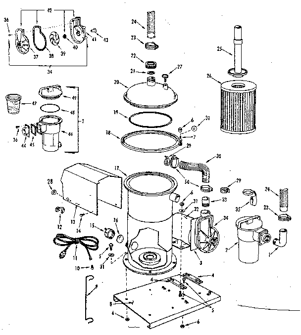 35 Pool Filter Parts Diagram - Wiring Diagram Database