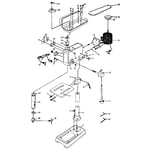 Craftsman 351226150 Drill Press Parts Sears Partsdirect