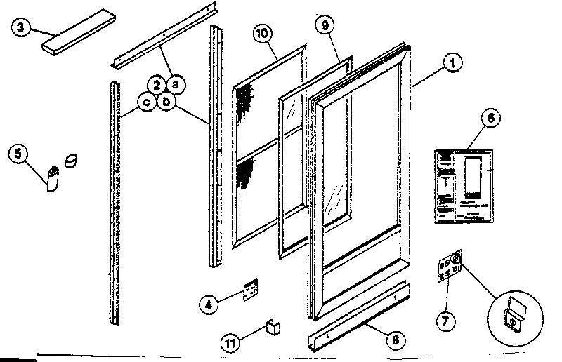 Pella Sliding Door Parts Diagram - Heat exchanger spare parts
