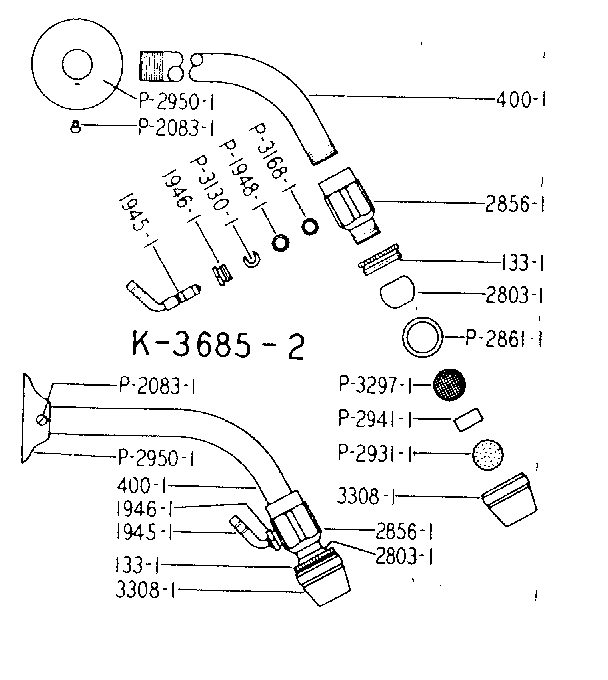 Premier Model K 3685 2 Shower Stall Cabinet Genuine Parts