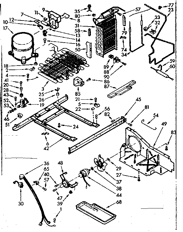 Kenmore Coldspot Model 106 Parts Diagram General Wiring Diagram