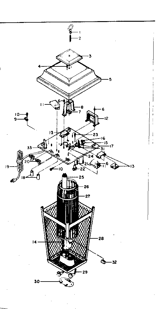 bug zapper parts