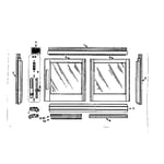 Kenmore 64-38171 storm & screen doors parts | Sears ...