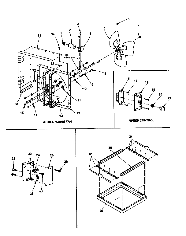 House Fan Wiring Diagram - Wiring Diagram